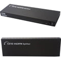 4XEM 16 Port high speed HDMI video splitter fully supporting 1080p, 3D for Blu-Ray, gaming consoles and all other HDMI compatible devices - 4XEM 1080p/3D 1 HDMI in 16 HDMI out video splitter and ampli...  - 4XHDMISP1X16 - eCommerce Business Prime