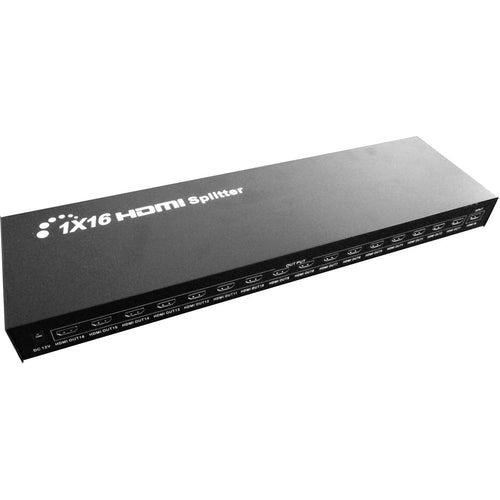 4XEM 16 Port high speed HDMI video splitter fully supporting 1080p, 3D for Blu-Ray, gaming consoles and all other HDMI compatible devices - 4XEM 1080p/3D 1 HDMI in 16 HDMI out video splitter and ampli...  - 4XHDMISP1X16 - eCommerce Business Prime