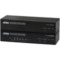 ATEN USB Dual View KVM Extender with Deskew-TAA Compliant - 1 Computer(s) - 1 Local User(s) - 1 Remote User(s) - 984.25 ft Range - WUXGA - 1920 x 1200 Maximum Video Resolution - 4 x Network (RJ-45) - ...  - CE775 - eCommerce Business Prime