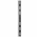 APC by Schneider Electric Vertical Cable Manager for NetShelter SX 750mm Wide 48U (Qty 2) - Cable Pass-through - Black - 2 Pack - 48U Rack Height - AR7588 - eCommerce Business Prime