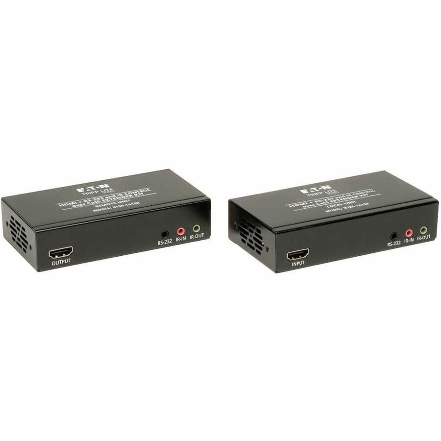 Tripp Lite HDMI + IR + Serial RS232 over Cat5 Cat6 Active Video Extender TAA GSA - 3840 x 2160 4Kx2K UHD 1080p @ 24/30 Hz Up to 328 ft. - B126-1A1SR - eCommerce Business Prime
