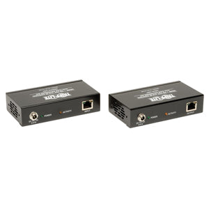Tripp Lite HDMI + IR + Serial RS232 over Cat5 Cat6 Active Video Extender TAA GSA - 3840 x 2160 4Kx2K UHD 1080p @ 24/30 Hz Up to 328 ft. - B126-1A1SR - eCommerce Business Prime