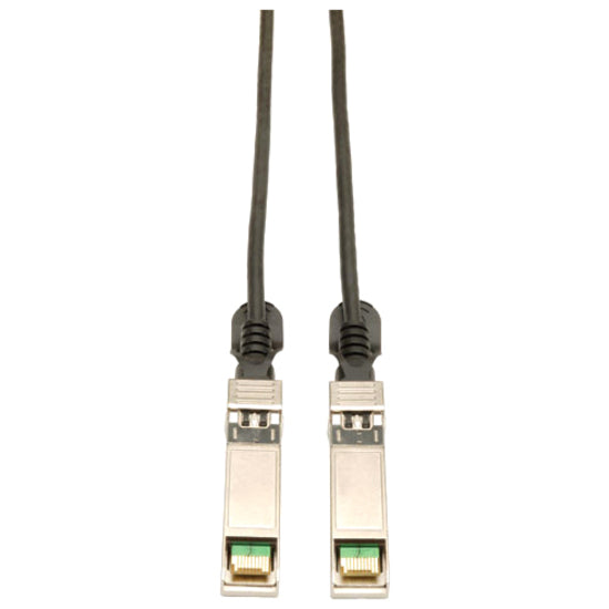 Tripp Lite 1.5M SFP+ 10Gbase-CU Twinax Passive Copper Cable SFP-H10GB-CU1-5M Compatible Black 5ft 5' - SFP+ for Network Device - 4.92 ft - 1 x SFF-8431 Male SFP+ - 1 x SFF-8431 Male SFP+ - Black - N280-005-BK - eCommerce Business Prime