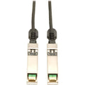 Tripp Lite 2M SFP+ 10Gbase-CU Twinax Passive Copper Cable SFP-H10GB-CU2M Compatible Black 6ft 6' - SFP+ - 6.56 ft - 1 x SFF-8431 Male SFP+ - 1 x SFF-8431 Male SFP+ - N280-02M-BK - eCommerce Business Prime