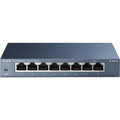 TP-LINK TL-SG108 - 8 Port Gigabit Unmanaged Ethernet Network Switch - Limited Lifetime Protection - Ethernet Splitter - Plug & Play - Fanless Metal Design - Shielded Ports - Traffic Optimization - TL-SG108 - eCommerce Business Prime