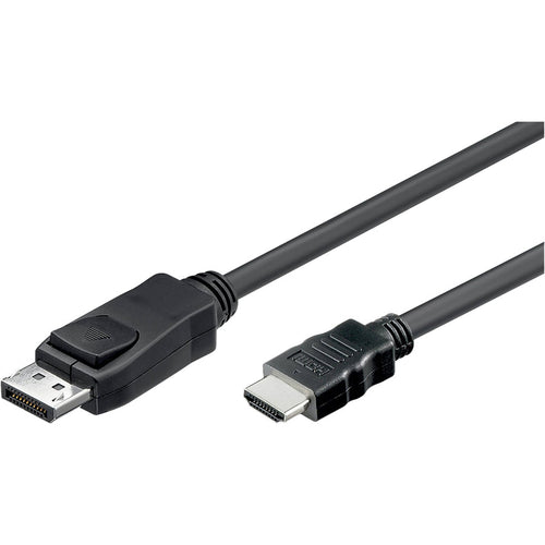 4XEM 6Ft DisplayPort To HDMI Cable - 6 ft DisplayPort/HDMI A/V Cable for Audio/Video Device, TV, Monitor, Projector - First End: 1 x 20-pin DisplayPort Digital Audio/Video - Male - Second End: 1 x 19-...  - 4XDPMHDMIMCBL - eCommerce Business Prime