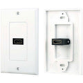 4XEM Single Outlet Female High Speed HDMI Wall Plate with 3D support - White 1Port Single outlet femaleHDMI Wall Plate To Mount To A Single Gang Box - 4XWALLHDMI1 - eCommerce Business Prime