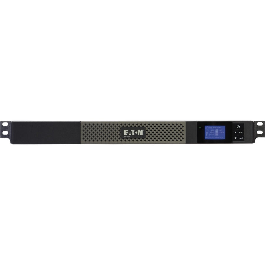 Eaton 5P UPS 1000VA 770 Watt 120V Rackmount True SineWave Network Card Optional - 1U Rack-mountable - 5 Minute Stand-by - 110 V AC Input - 132 V AC Output - 5 x NEMA 5-15R - 5P1000R - eCommerce Business Prime