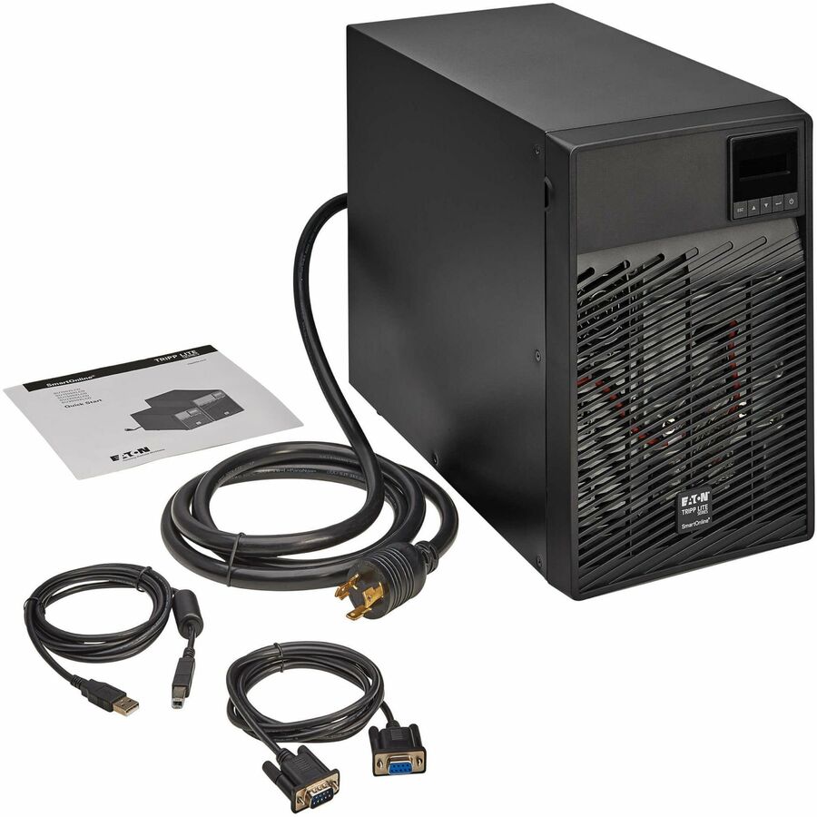 Tripp Lite UPS 3000VA 2700W Smart Online LCD Tower 120V USB DB9 SNMP RT - Tower - 3 Hour Recharge - 4.10 Minute Stand-by - 100 V AC, 110 V AC, 115 V AC, 120 V AC, 127 V AC Input - 100 V AC, 110 V AC, ...  - SU3000XLCD - eCommerce Business Prime