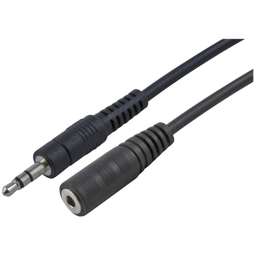 4XEM 3FT 3.5MM Stereo Mini Jack M/F Headphone Extension Cable - Mini-phone for Audio Device, Speaker - Extension Cable - 3 ft - 1 x Mini-phone Female Stereo Audio - 1 x Mini-phone Male Stereo Audio - ...  - 4X35MFEXT - eCommerce Business Prime