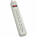 Tripp Lite Surge Protector Power Strip 120V 6 Outlet 8' Cord 990 Joule Flat Plug - 6 x NEMA 5-15R - 1875 VA - 990 J - 120 V AC, 125 V AC Input - TLP608 - eCommerce Business Prime