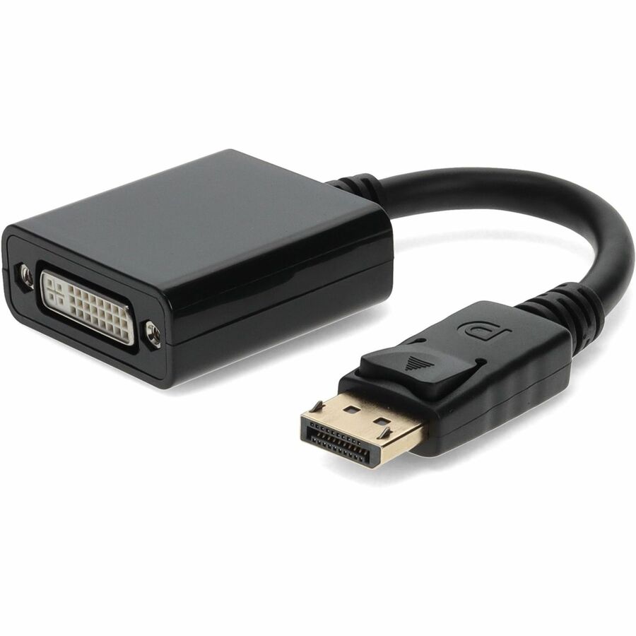 DisplayPort 1.2 Male to DVI-I (29 pin) Female Black Adapter Which Requires DP++ For Resolution Up to 2560x1600 (WQXGA) - 100% compatible and guaranteed to work - DISPLAYPORT2DVI - eCommerce Business Prime