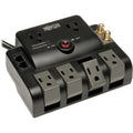 Tripp Lite Surge Protector 120V 6 Outlet Rotating RJ11 Coax 6' Cord - 6 x NEMA 5-15R - 1440 J - 120 V AC Input - TLP606RNET - eCommerce Business Prime
