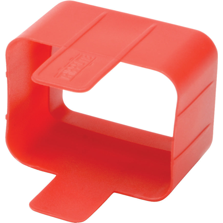Tripp Lite PDU Plug Lock Connector C20 Power Cord to C19 Outlet Red 100pk - PLC19RD - eCommerce Business Prime