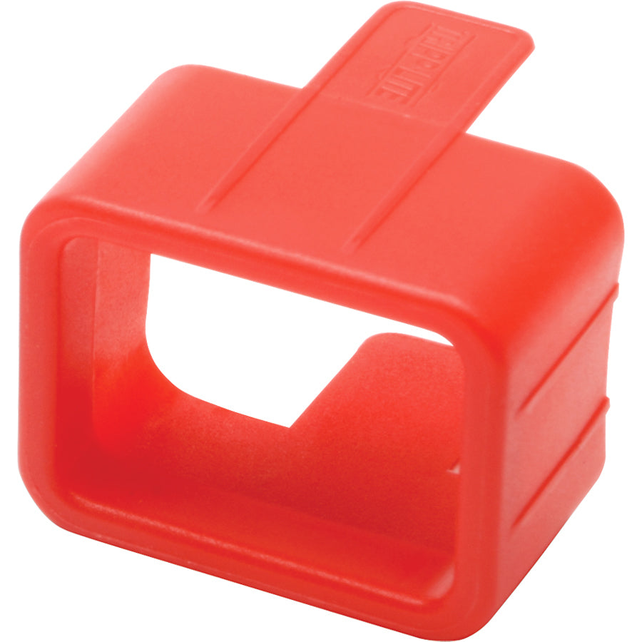 Tripp Lite PDU Plug Lock Connector C20 Power Cord to C19 Outlet Red 100pk - PLC19RD - eCommerce Business Prime