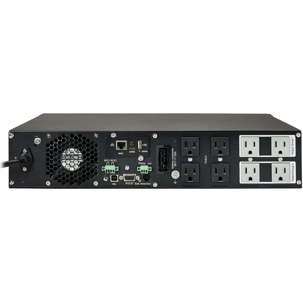 Tripp Lite UPS Smart Online 1000VA 900W 120V LCD USB DB9 WEBCARDLX 2URM - 2U Rack-mountable - 3 Hour Recharge - 4.80 Minute Stand-by - 120 V AC Input - 100 V AC, 110 V AC, 115 V AC, 127 V AC Output - ...  - SU1000RTXLCD2UN - eCommerce Business Prime