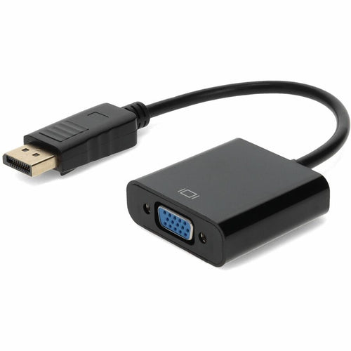 5PK DisplayPort 1.2 Male to VGA Female Black Adapters For Resolution Up to 1920x1200 (WUXGA) - 100% compatible and guaranteed to work - DISPLAYPORT2VGA-5PK - eCommerce Business Prime