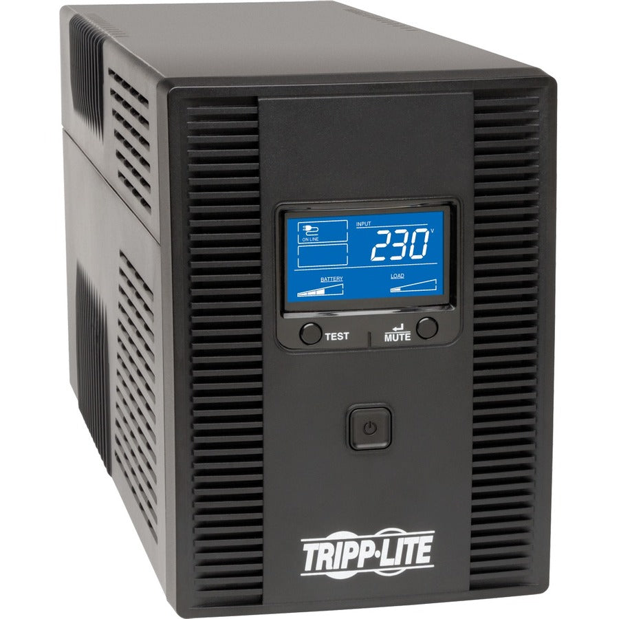 Tripp Lite UPS 1500VA 900W International Smart LCD Tower AVR 230V USB C13 - Tower - 8 Hour Recharge - 230 V DC Input - 230 V AC Output - 8 x IEC 60320 C13 - SMX1500LCDT - eCommerce Business Prime