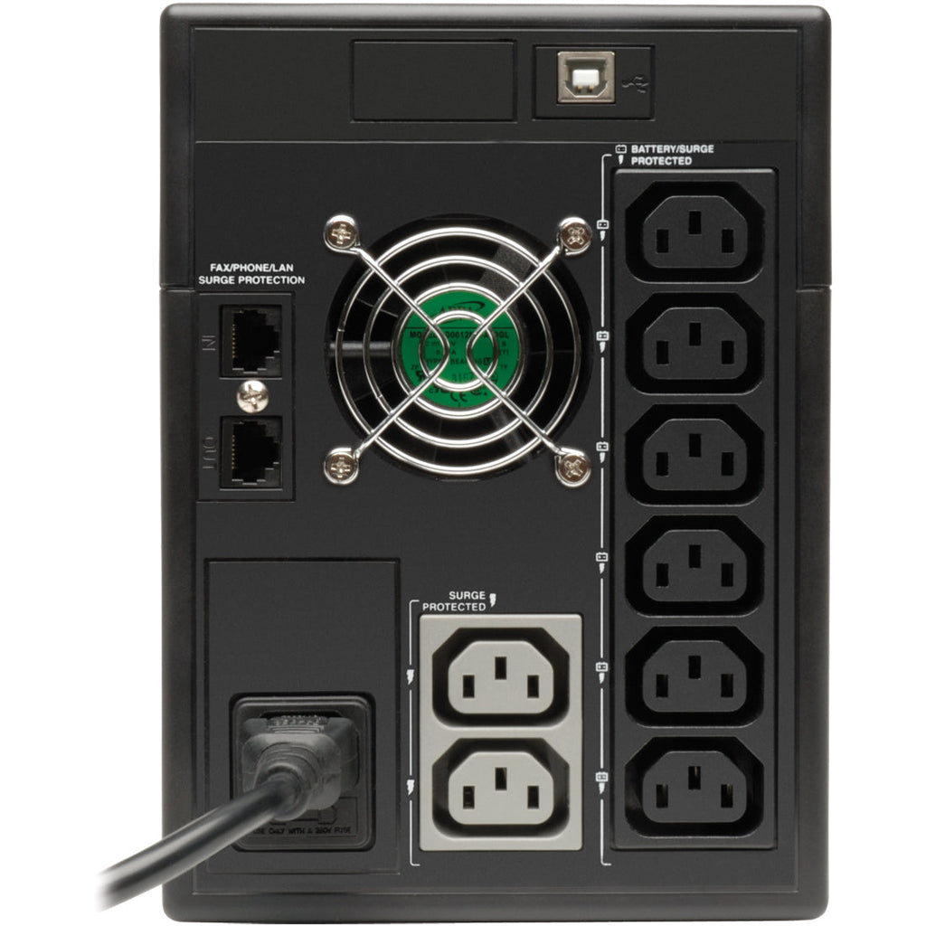 Tripp Lite UPS 1500VA 900W International Smart LCD Tower AVR 230V USB C13 - Tower - 8 Hour Recharge - 230 V DC Input - 230 V AC Output - 8 x IEC 60320 C13 - SMX1500LCDT - eCommerce Business Prime