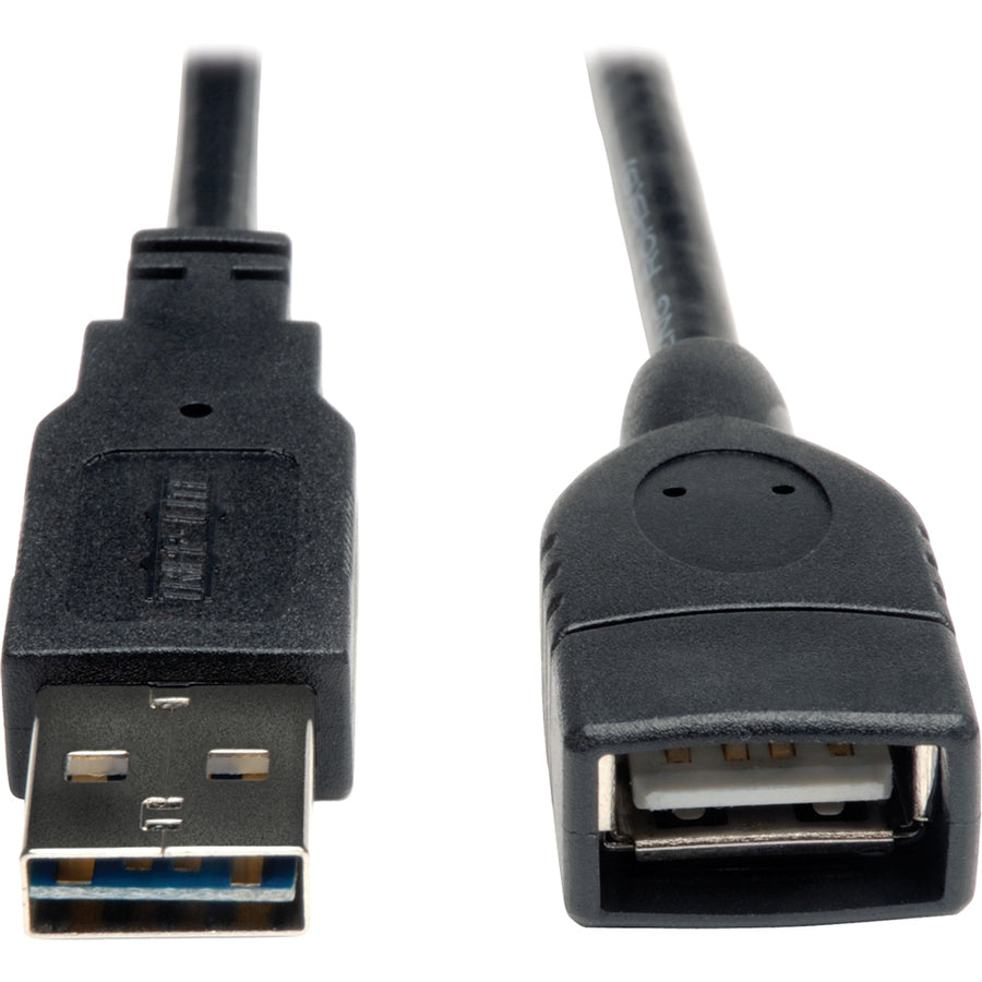 Tripp Lite 1ft USB 2.0 Hi-Speed Extension Universal Reversible Cable M/F 1' - (Reversible A to A M/F) 1-ft. - UR024-001 - eCommerce Business Prime