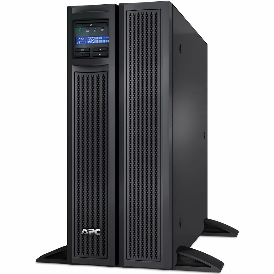 APC by Schneider Electric Smart-UPS X 2200VA Rack/Tower LCD 200-240V - 4U Rack-mountable - 3 Hour Recharge - 10 Minute Stand-by - 208 V AC, 230 V AC Output - SMX2200HV - eCommerce Business Prime