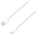 4XEM 6ft Micro USB To USB Data/Charge Cable For Samsung/HTC/Blackberry - Micro USB to USB for smart Phones - 6 ft - 1 x Type A Male USB - 1 x Type B Male Micro USB - White - 4XMUSBCBLWH - eCommerce Business Prime