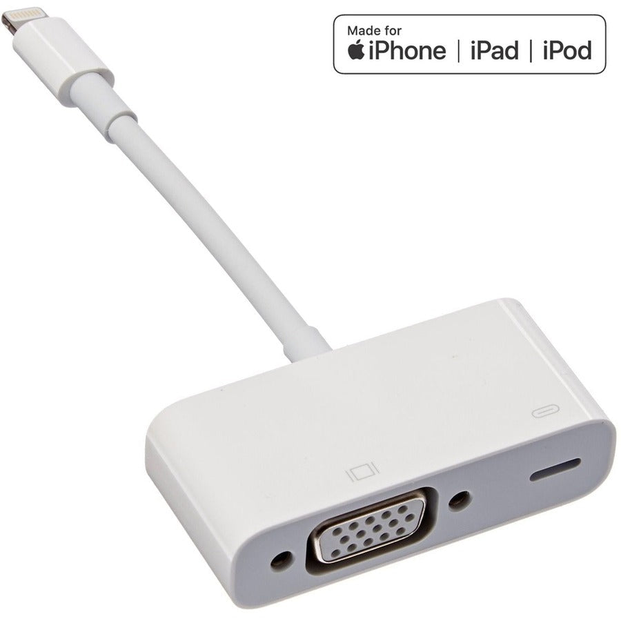 4XEM 8 Pin Lightning to VGA Adapter for Apple iPhone/iPad/iPod with HD 1080p support - Lightning to VGA adapter for Apple iPad, iPhone, iPod 1 x Lightning Male Proprietary Connector - 1 x HD Female VG...  - 4XLIGHTNINGVGA - eCommerce Business Prime