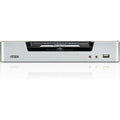 ATEN 2-Port USB DVI Dual View KVMP Switch-TAA Compliant - 2 Computer(s) - 1 Local User(s) - 2560 x 1600 - 1 x Network (RJ-45) - 6 x USB - 6 x DVI - CS1642A - eCommerce Business Prime