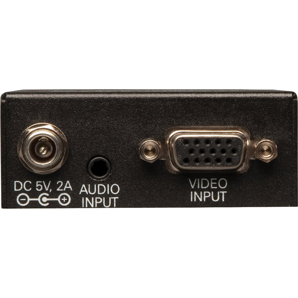 Tripp Lite 2-Port VGA with Audio over Cat5 / Cat6 Extender Splitter, Transmitter - with EDID Copy, 1920x1440 at 60Hz - B132-002A-2 - eCommerce Business Prime