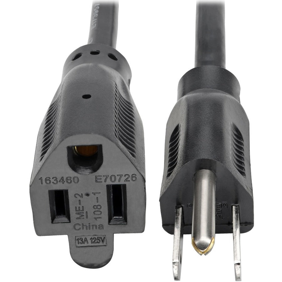 Tripp Lite Computer Power Extension Cord 13A 16AWG 5-15P to 5-15R 10' 10ft - (NEMA 5-15P to NEMA 5-15R) 10-ft. - P024-010-13A - eCommerce Business Prime