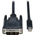 Tripp Lite 6ft Mini DisplayPort to DVI Adpater Converter Cable mDP to DVI 1920 x 1080 M/M - DVI/Mini DisplayPort for Video Device, Monitor, TV - 6 ft - 1 x Mini DisplayPort Male Digital Audio/Video - ...  - P586-006-DVI - eCommerce Business Prime