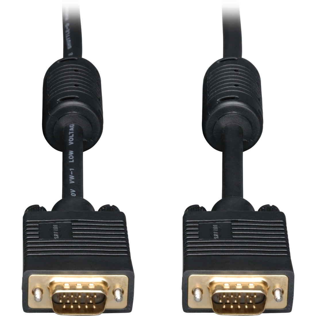 Tripp Lite 20' VGA SVGA Coax Monitor Cable High Resolution HD15 M/M 20ft - (HD15 M/M) 20-ft. - P502-020 - eCommerce Business Prime