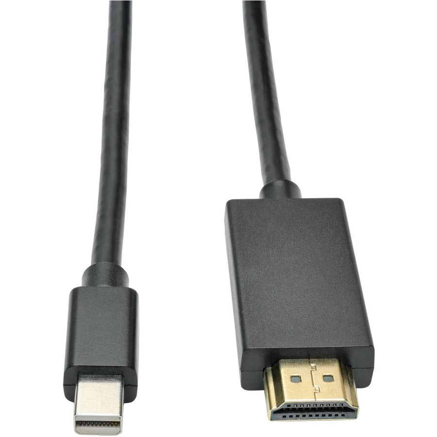 Tripp Lite 6ft Mini DisplayPort to HD Adapter Converter Cable mDP to HD 1920 x 1080 M/M - Mini DisplayPort/HDMI for Audio/Video Device, TV, Monitor - 6 ft - 1 x Mini DisplayPort Male Digital Audio/Vid...  - P586-006-HDMI - eCommerce Business Prime