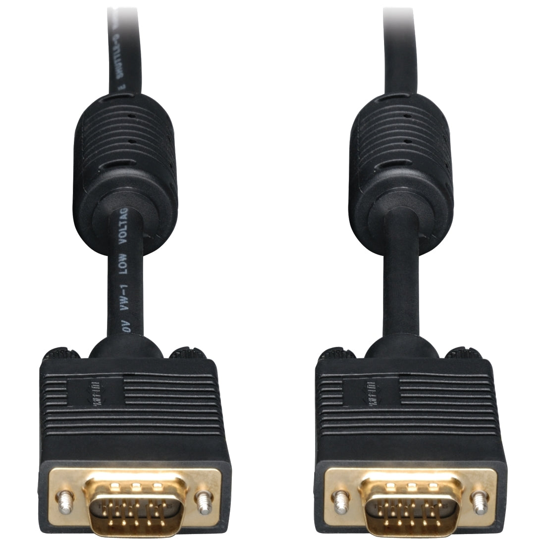 Tripp Lite VGA RGB Coax Monitor Cable High Resolution HD15 M/M 35' 35ft - High Resolution cable with RGB coax (HD15 M/M) 35-ft. - P502-035 - eCommerce Business Prime