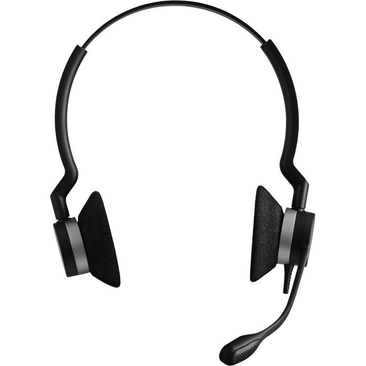 Jabra BIZ 2300 QD Headset - Stereo - Quick Disconnect - Wired - Over-the-head - Binaural - Supra-aural - Noise Cancelling Microphone - 2309-820-105 - eCommerce Business Prime
