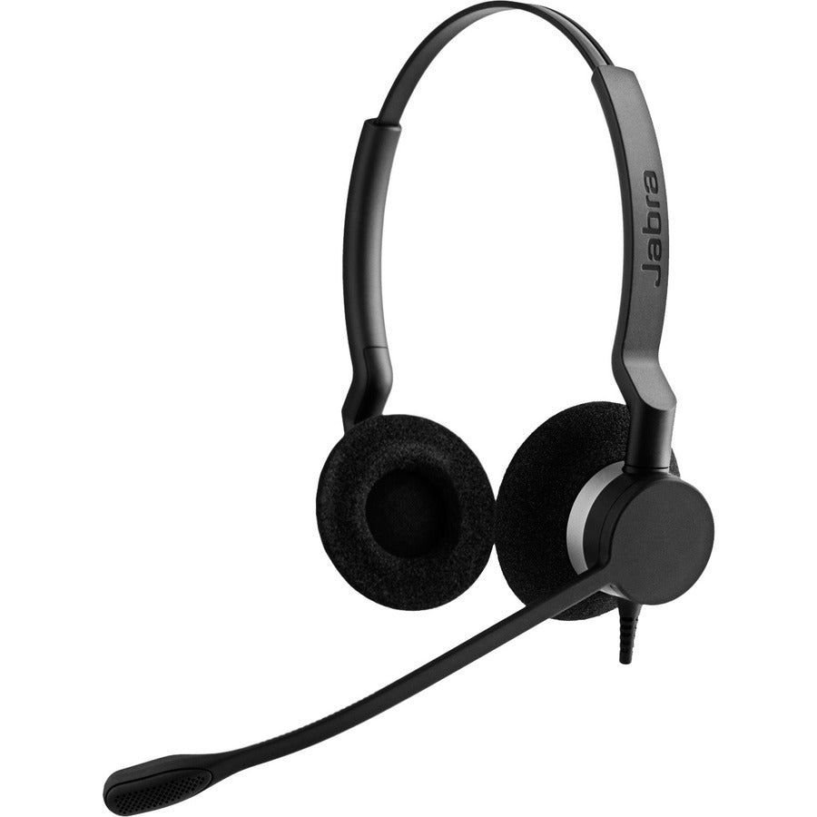 Jabra BIZ 2300 QD Headset - Stereo - Quick Disconnect - Wired - Over-the-head - Binaural - Supra-aural - Noise Cancelling Microphone - 2309-820-105 - eCommerce Business Prime
