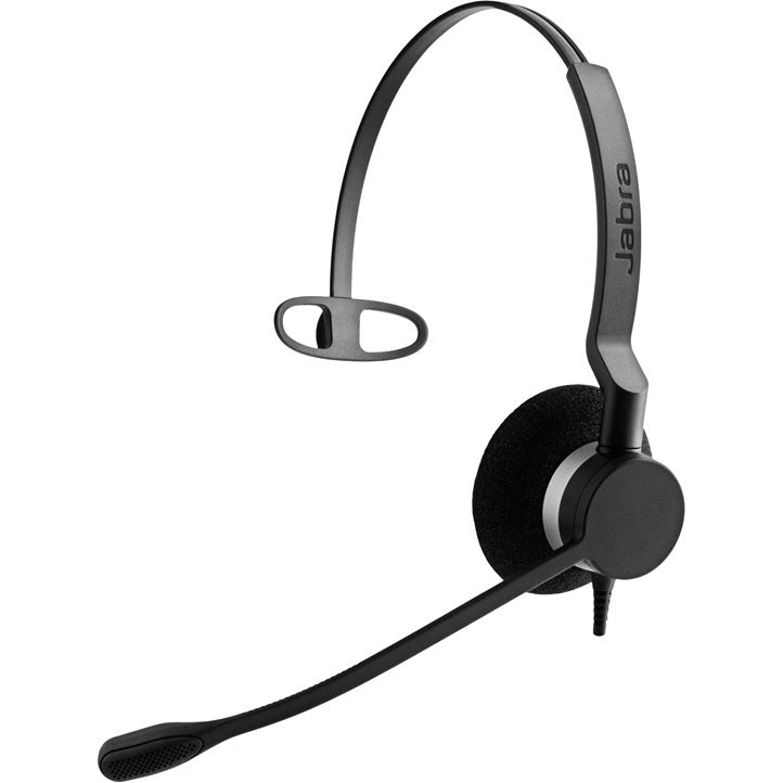Jabra BIZ 2300 USB UC Wired Mono Headset - Mono - USB - Wired - Over-the-head - Monaural - Supra-aural - Noise Cancelling, Noise Reduction Microphone - 2393-829-109 - eCommerce Business Prime