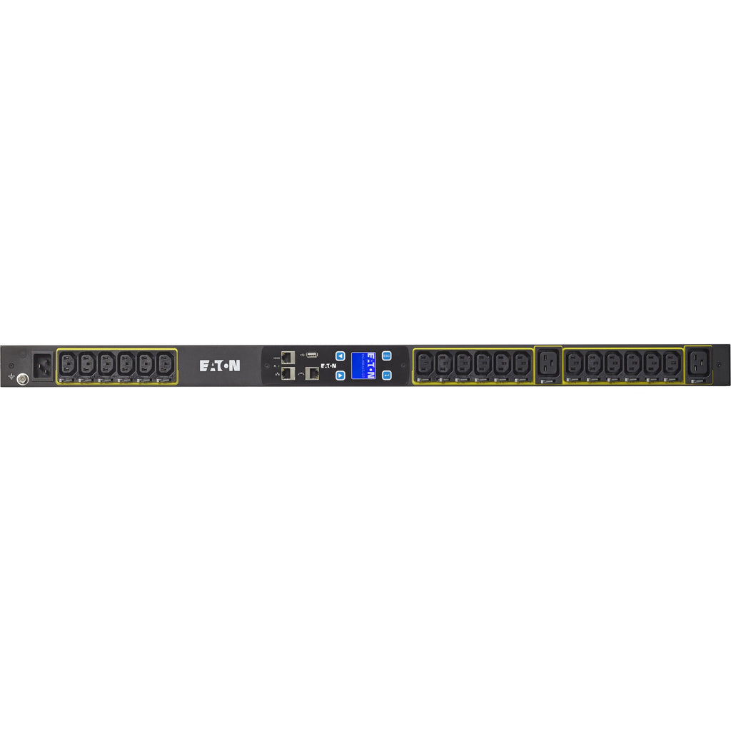 Eaton Metered Input Rack PDU 3.84 kW max 100-240V 16A 0U Single-Phase PDU - IEC 60320 C20 - 18 x IEC 60320 C13, 2 x IEC 60320 C19 - 120 V AC, 230 V AC - 3840 W - Network (RJ-45) - 21U - Rack-mountable - EMI103-10 - eCommerce Business Prime