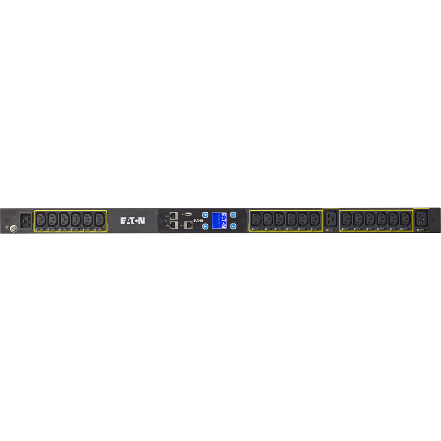 Eaton Metered Input Rack PDU 3.84 kW max 100-240V 16A 0U Single-Phase PDU - IEC 60320 C20 - 18 x IEC 60320 C13, 2 x IEC 60320 C19 - 120 V AC, 230 V AC - 3840 W - Network (RJ-45) - 21U - Rack-mountable - EMI103-10 - eCommerce Business Prime