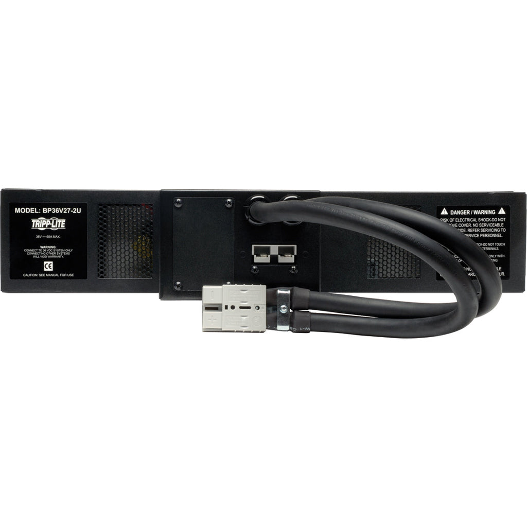 Tripp Lite 36VDC External Battery Pack Select AVR Online UPS Rack Tower 2U - 36 V DC - 4 Year Minimum Battery Life - 6 Year Maximum Battery Life - BP36V27-2US
