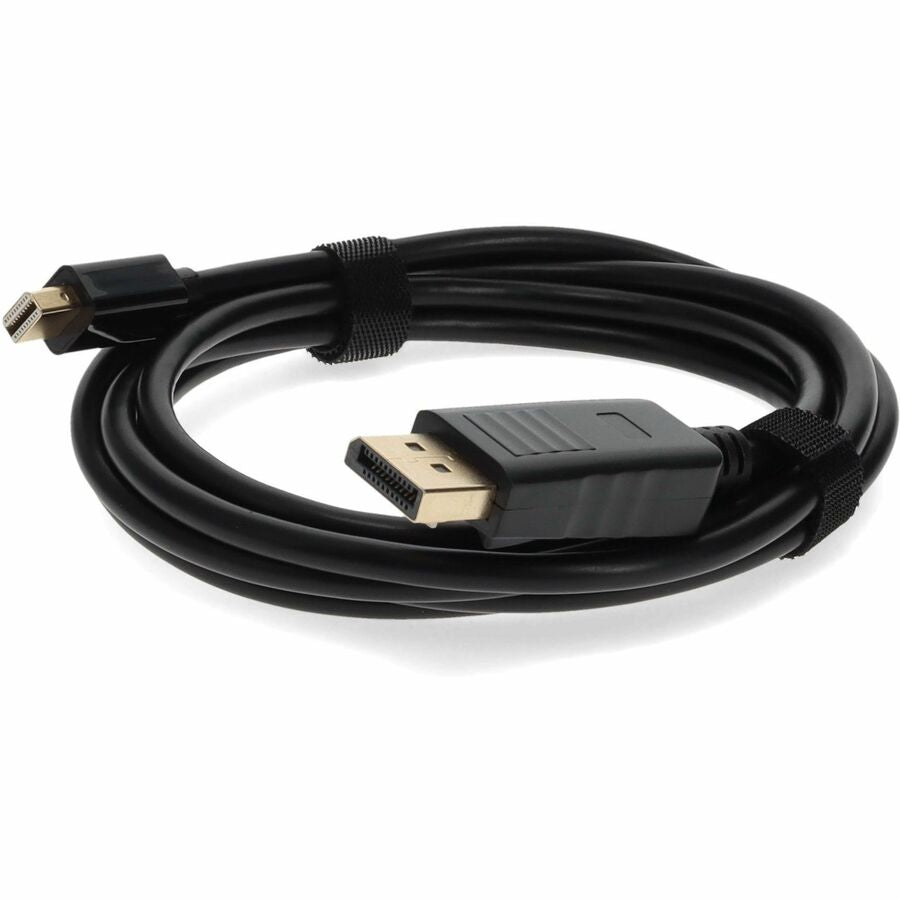 5PK 6ft Mini-DisplayPort 1.1 Male to DisplayPort 1.2 Male Black Cables For Resolution Up to 3840x2160 (4K UHD) - 100% compatible and guaranteed to work - MINIDP2DPMM6-5PK - eCommerce Business Prime