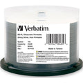 BD-R 25GB 16X Shiny Silver Silk Screen Printable, Hub Printable - 50pk Spindle - 50pk Spindle - 98485 - eCommerce Business Prime