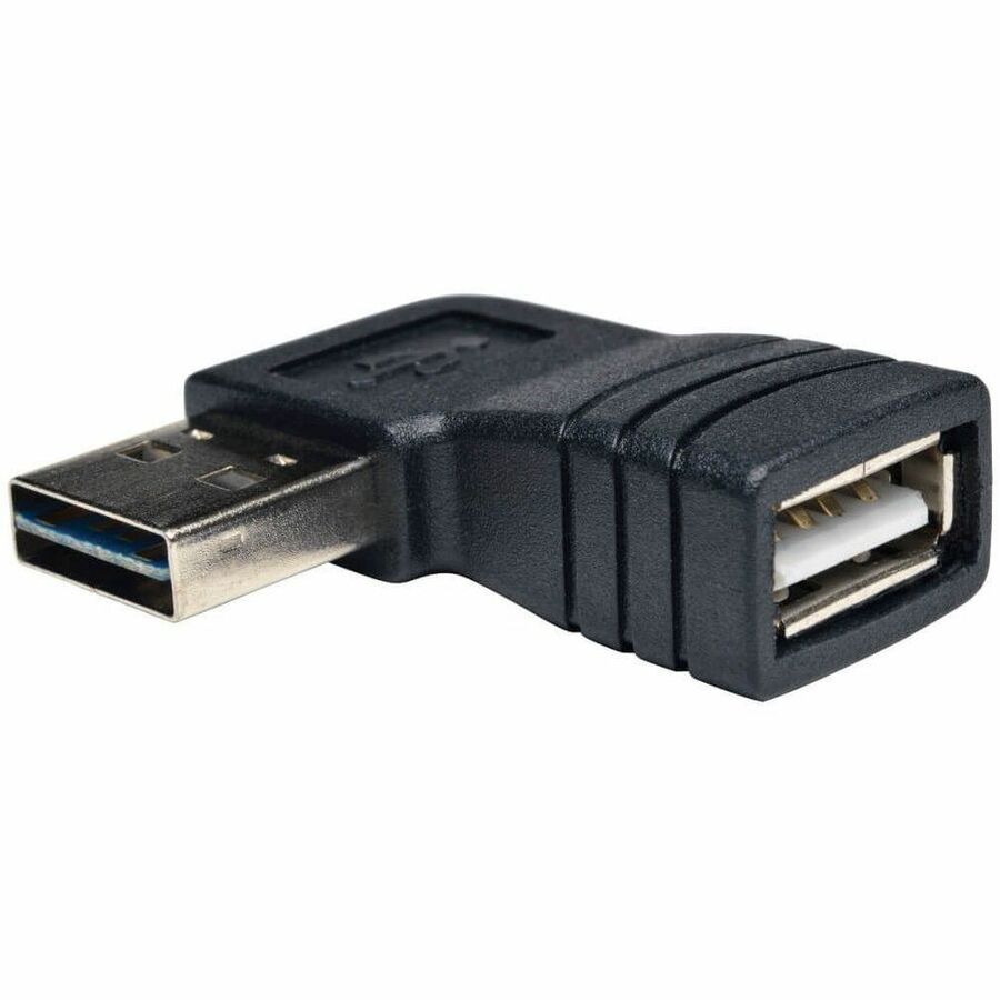 Tripp Lite Hi-Speed Universal Reversible USB 2.0 Cable Adapter RT Angle M/F - (Reversible A to Right Angle A M/F) - UR024-000-RA - eCommerce Business Prime