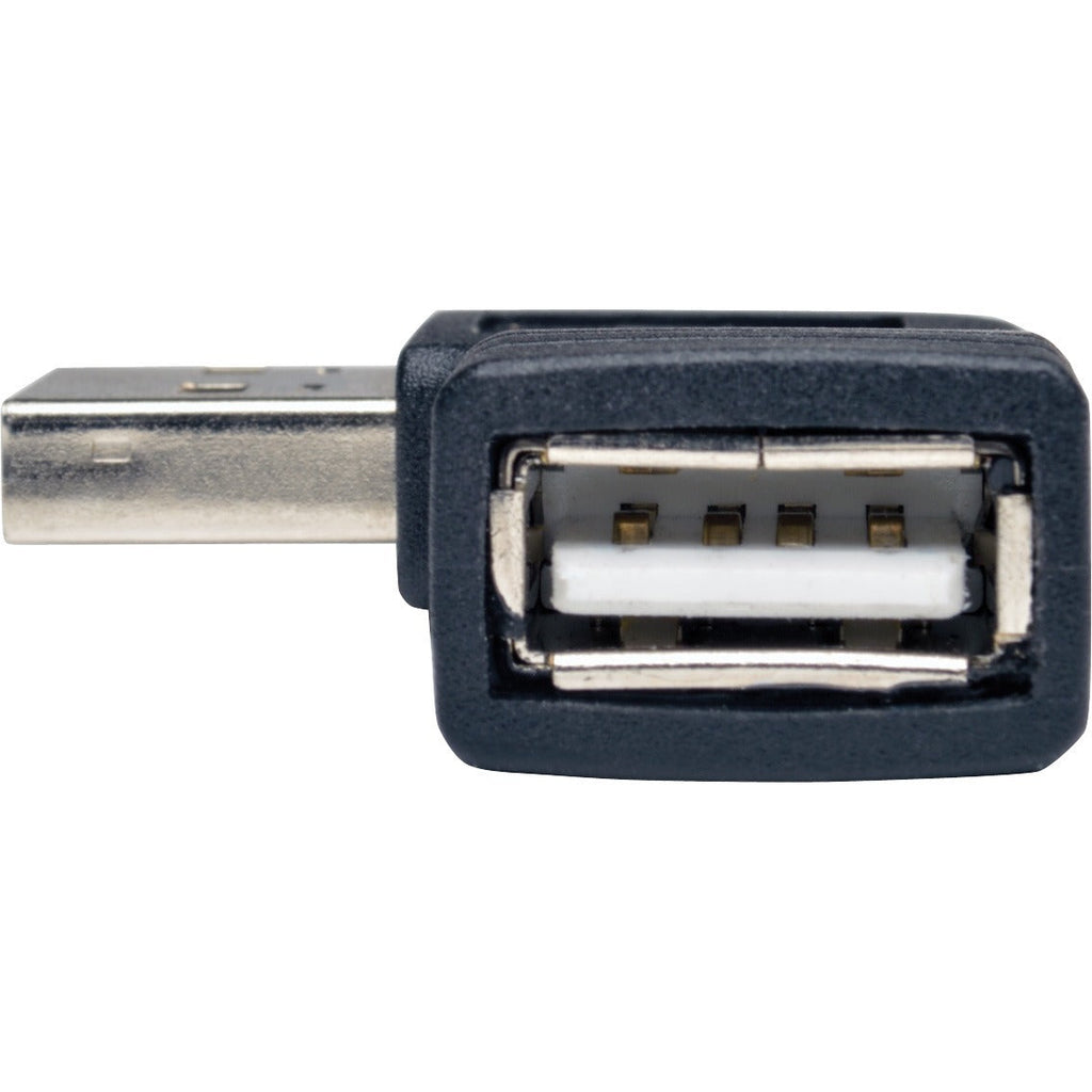 Tripp Lite Hi-Speed Universal Reversible USB 2.0 Cable Adapter RT Angle M/F - (Reversible A to Right Angle A M/F) - UR024-000-RA - eCommerce Business Prime
