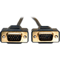 Tripp Lite 15ft VGA Monitor Gold Cable Molded Shielded HD15 M/M 15' - 15 ft VGA Video Cable for Video Device, Monitor, Computer - First End: 1 x 15-pin HD-15 - Male - Second End: 1 x 15-pin HD-15 - Ma...  - P512-015 - eCommerce Business Prime