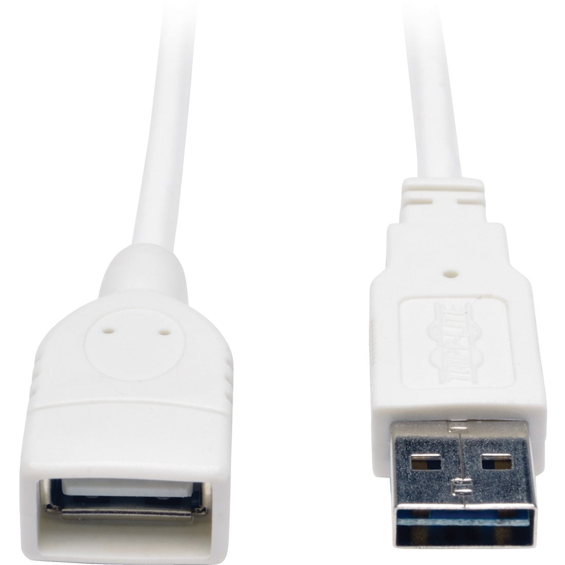 Tripp Lite 10ft USB 2.0 High Speed Extension Cable Reversible A to A M/F White - USB - Extension Cable - 10 ft - 1 x Type A Male USB - 1 x Type A Female USB - Gold-plated Contacts, Nickel Plated - Shi...  - UR024-010-WH - eCommerce Business Prime