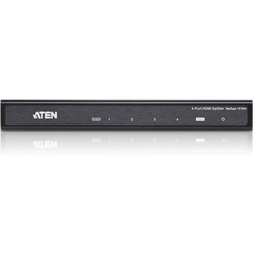 ATEN 4-Port HDMI Splitter - 1 x HDMI In - 4 x HDMI Out - VS184A - eCommerce Business Prime