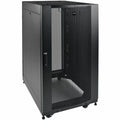 Tripp Lite 25U Rack Enclosure Server Networking Cabinet Shallow Depth - For A/V Equipment - 25U Rack Height27" Rack Depth - Floor Standing - Black - Steel - 3000 lb Maximum Weight Capacity - 3000 lb D - SR25UBSD3 - eCommerce Business Prime