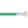 Black Box CAT6 400-MHz Solid Bulk Cable F/UTP CMR PVC GN 1000FT Spool - 1000 ft Category 6 Network Cable for Network Device - First End: Bare Wire - Second End: Bare Wire - 1 Gbit/s - Shielding - CMR  - EVNSL0607A-1000 - eCommerce Business Prime