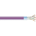 Black Box CAT6 400-MHz Solid Bulk Cable F/UTP CMR PVC PR 1000FT Spool - 1000 ft Category 6 Network Cable for Network Device - First End: Bare Wire - Second End: Bare Wire - 1 Gbit/s - Shielding - CMR  - EVNSL0609A-1000 - eCommerce Business Prime